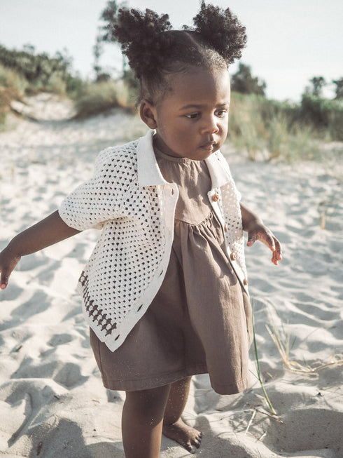Grown / Hand Crochet Shirt - Coconut